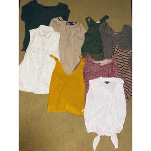 9-for-1 Sale! Lot of 9 Tops